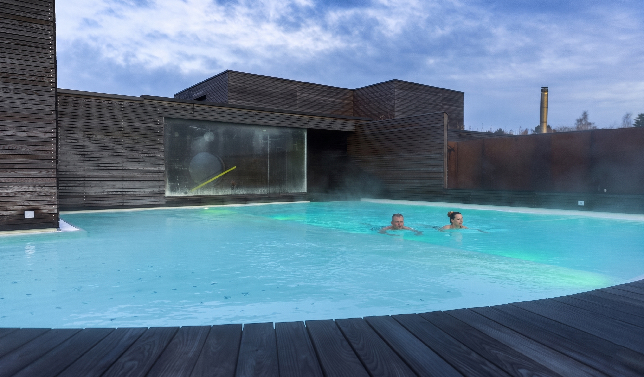 Paar im Wellness